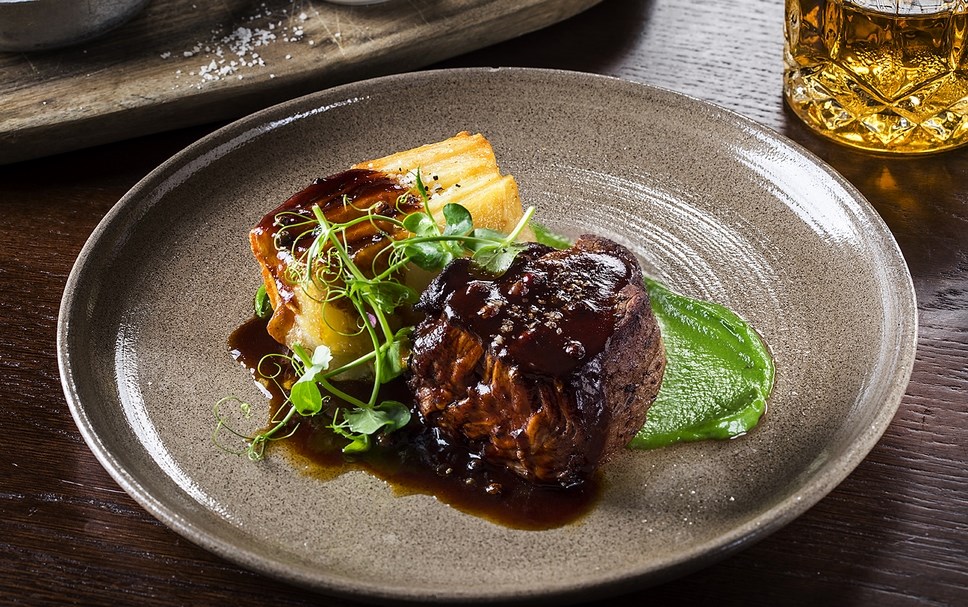 מסעדת אברטו | פילה עגל וגרטן תפ