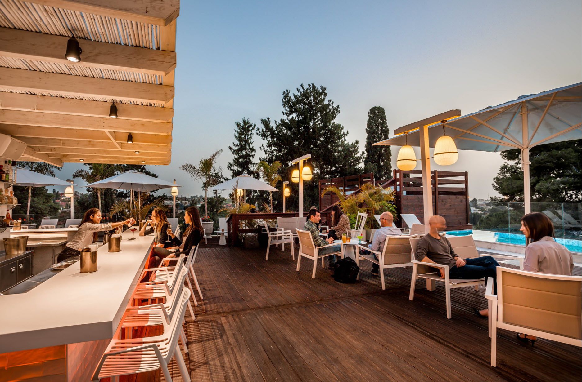  ROOFTOP | מלון הבוטיק ליר גדרה 